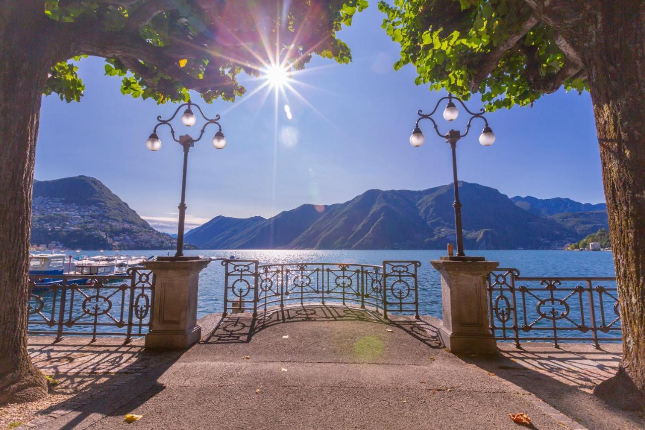 Boutique Apartments - Happy Rentals Lugano Bagian luar foto