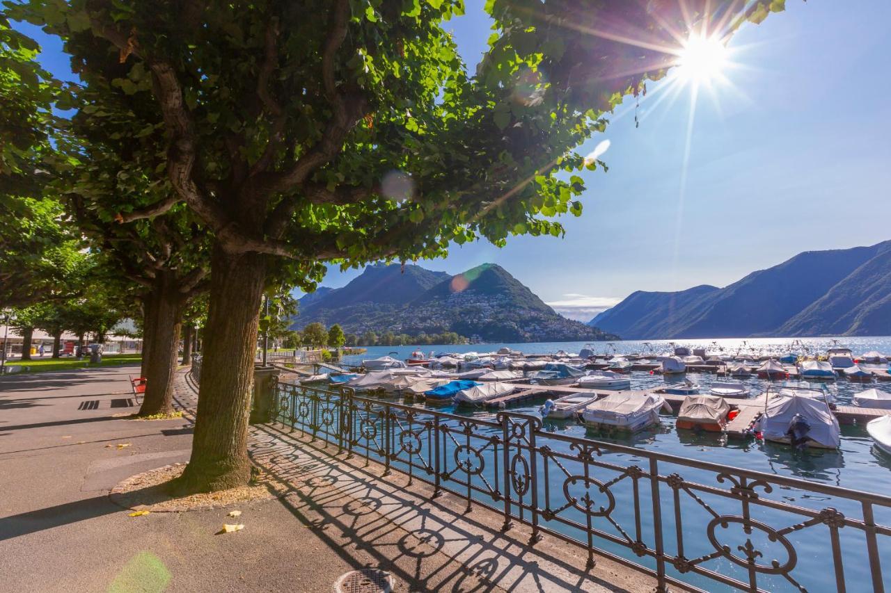 Boutique Apartments - Happy Rentals Lugano Bagian luar foto