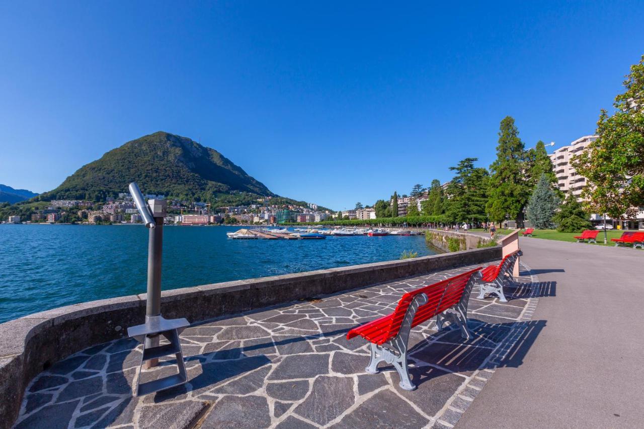 Boutique Apartments - Happy Rentals Lugano Bagian luar foto