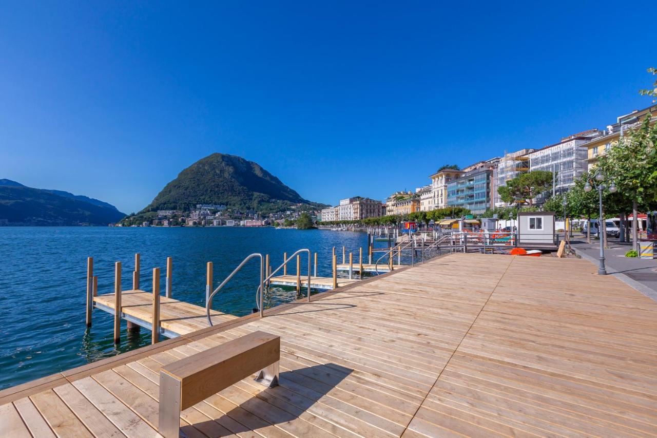 Boutique Apartments - Happy Rentals Lugano Bagian luar foto