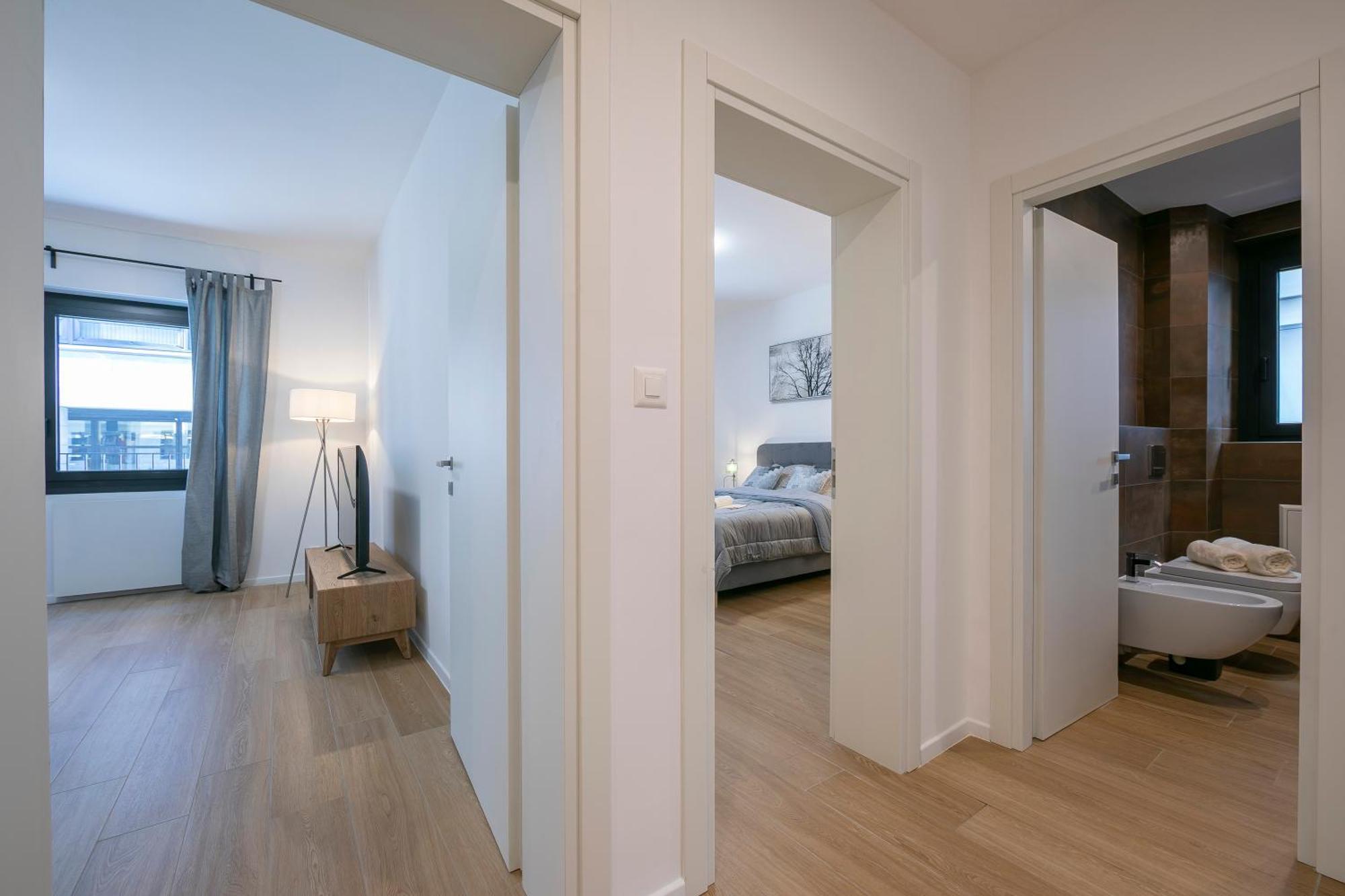 Boutique Apartments - Happy Rentals Lugano Bagian luar foto